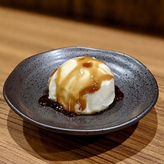 バニラアイス黒蜜かけ