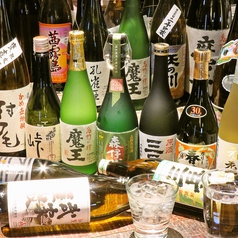 信州の地酒をはじめとする数々の日本酒をご用意☆