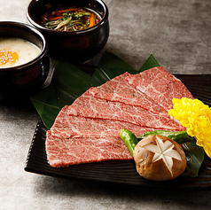 希少部位の焼きすき