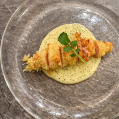 博多明太のチーズブリュレ