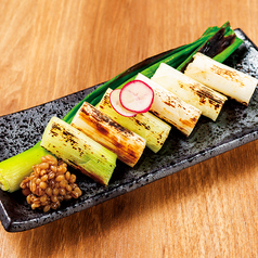 白ねぎ一本焼き