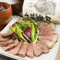 料理メニュー写真 【鹿児島牛】和牛のステーキ炭焼き　