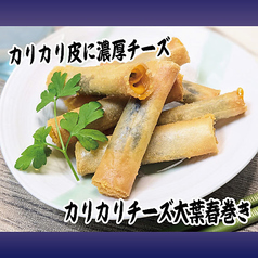 カリカリチーズ大葉春巻き/赤ウインナー 各