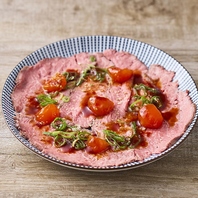 低温料理　和牛上ユッケ