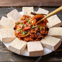 豆腐豚キムチ