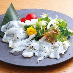 生タコのカルパッチョ