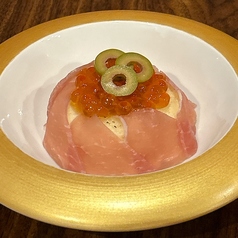 生ハムといくらのポテトサラダ