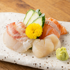 本日の鮮魚のお造り盛り