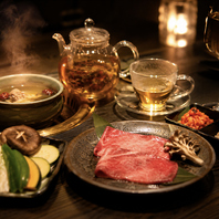 薬膳要素をプラスしたお食事とドリンク