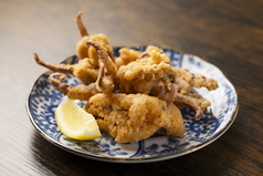 イカゲソの唐揚げ