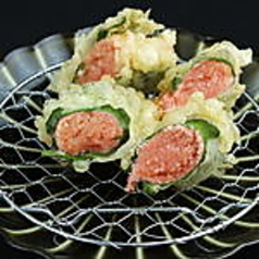 明太子大葉巻き