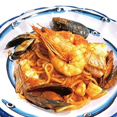 ペスカトーレロッソ スパゲッティPescatore Rosso