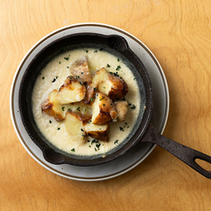 ホタテと蟹味噌のグラタン