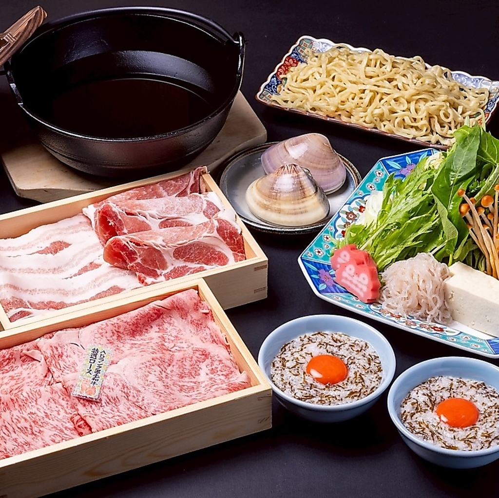 【新名物】嘉福オリジナル絶品すき焼き！是非一度ご賞味ください。