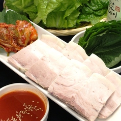 自家製蒸し豚