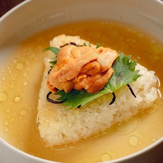 焼きうにぎり リゾット風