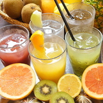 飲み放題は約70種！お酒の好みがある方も安心です◎