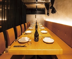 12～20名様席【半個室】ご利用人数に合わせてレイアウトが可能なテーブルのお席です
