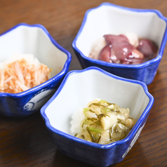 珍味三種盛り
