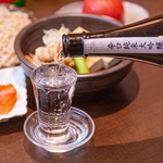 蕎麦・和風料理と日本酒が堪能できるコースをご用意しています。
