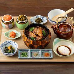 糸島どりの水炊き出汁茶漬け定食
