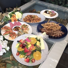 フラワーカフェ モンパルナスのコース写真