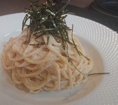 明太子クリームパスタ