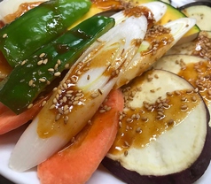 野菜焼盛り合わせ