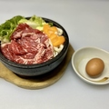 料理メニュー写真 上ロースすきやき鍋