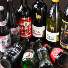 種類豊富なお酒