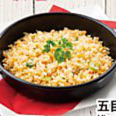 五目炒飯／大葉入りミルフィーユカツ～チーズのせ～　各