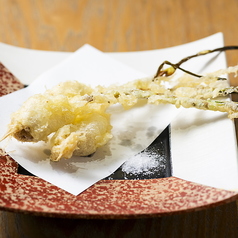 乙姫ニンニクの天ぷら