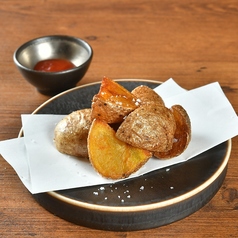 インカの目覚めポテトフライ/イカゲソのから揚げ