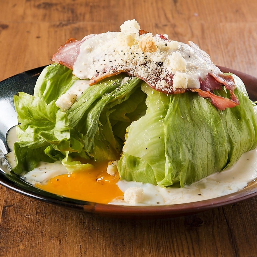 糸島産の新鮮な野菜をふんだんに使用したボリュームメニューで満足度120%