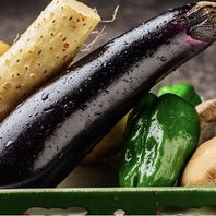 契約農家さんなどから仕入れた道産野菜を中心に。