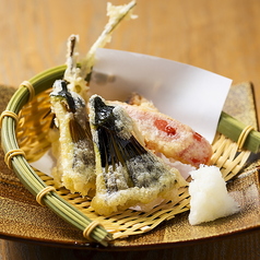 旬野菜の天ぷら盛り