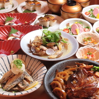 食材の味を最大限に活かした創作料理の数々！
