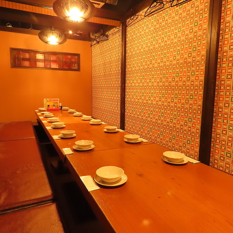 【僚華グループ】の姉妹店【夢菜や僚華】最大36名の掘りごたつ&完全個室のお座敷完備