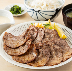 牛たん麦とろろ定食（牛たん1.5倍）