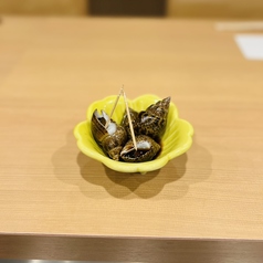 バイ貝 旨味/自家製唐墨