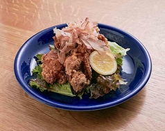 塩麹で漬け込んだ「鶏の唐揚げ」