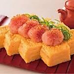 明太乗せ出汁巻き玉子