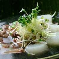 丁寧な仕事が伺える、『名物！大根と和牛すじの旨煮』