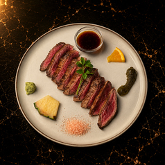 熟成肉のロースステーキ
