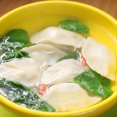 【水餃子】海老とニラの水餃子(Boiled Shrimp Dumplings With Chinese Chives)