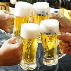 ファースト・オーダー限定！乾杯生ビールが100円！