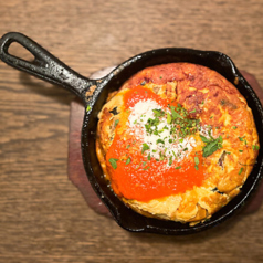 『杉正農園』季節野菜のオムレツ