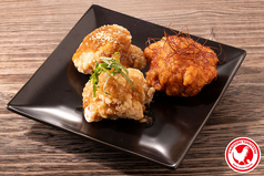 マルキン醤油唐揚げ 3色