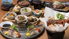 広島名物 和牛 牡蠣 鉄板焼き 暫 広島駅前店のコース写真