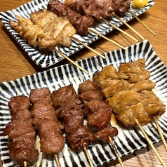 お店仕込のこだわり串焼きを是非!